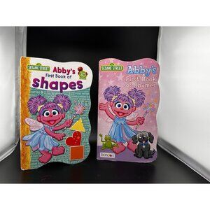 Abby's First Book of Rhymes Shapes Board Books Sesame Street Out Of Print 2014